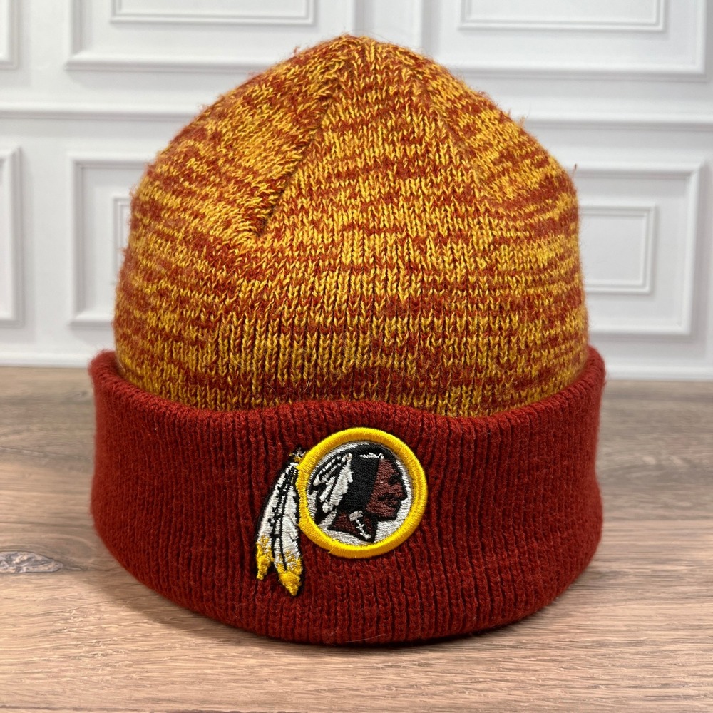 Vintage NFL Team Apparel Washington Redskins Beanie OSFM Space Dye Cuffed